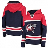 Columbus Blue Jackets Navy Men's Customized All Stitched Hooded Sweatshirt,baseball caps,new era cap wholesale,wholesale hats